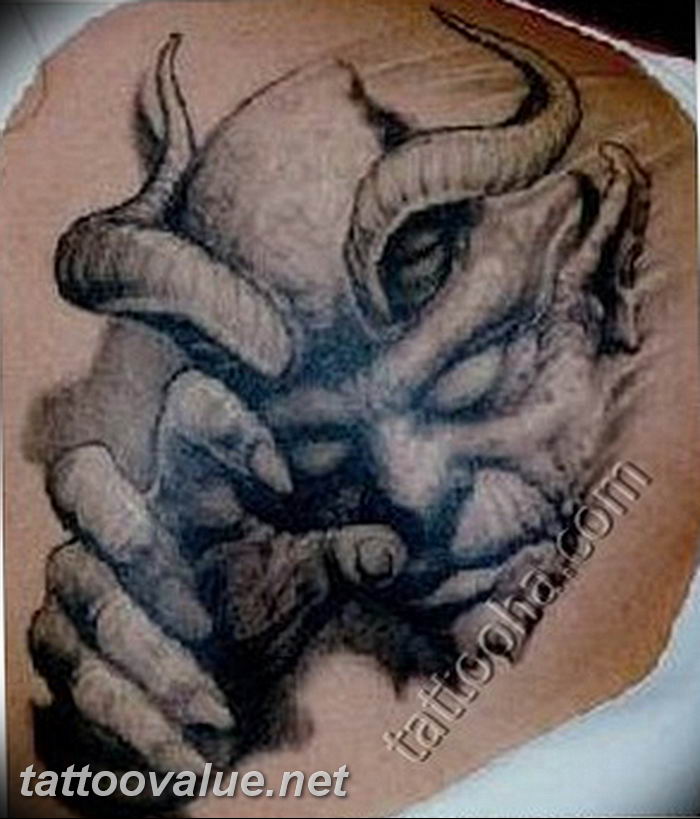 photo photo tattoo demon 05.12.2018 №185 - tattoo patterns - tattoovalue.net